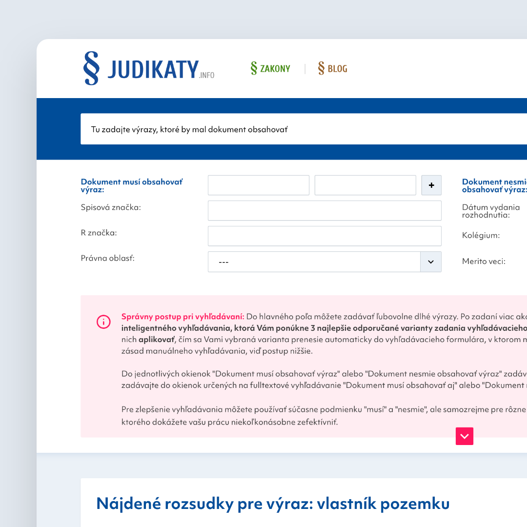 Judikaty.info