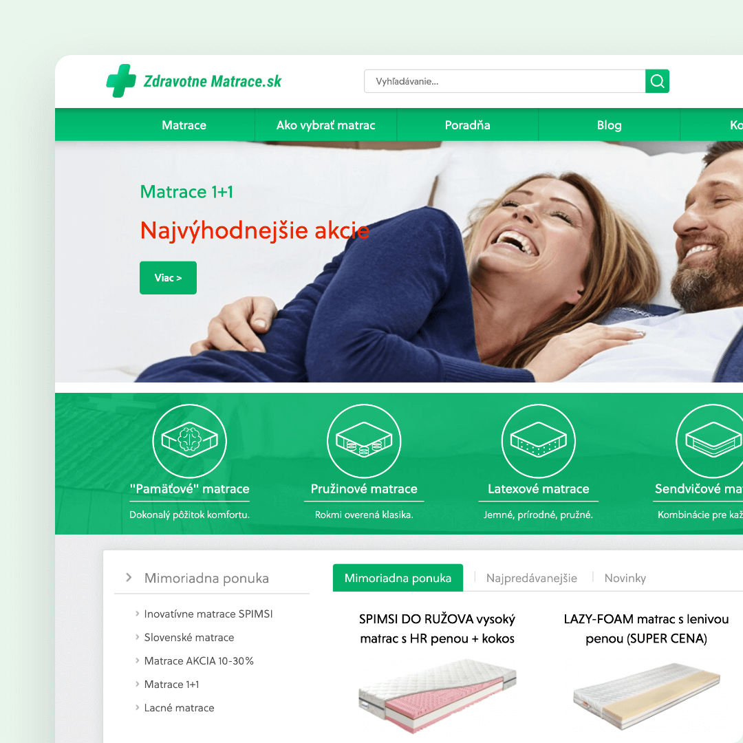 Zdravotné matrace